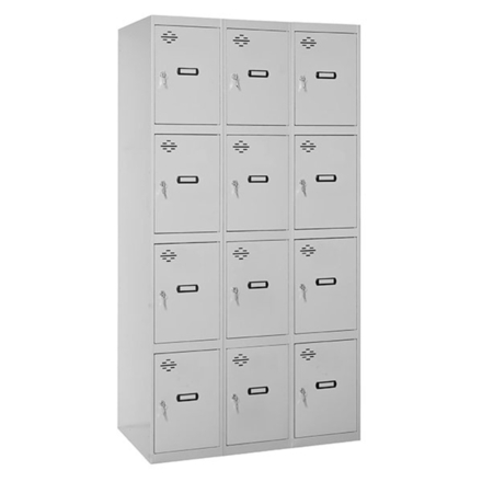 Vestiaire métallique 1800x1200x500 - Gris - SIMON RACK - 8425437148347