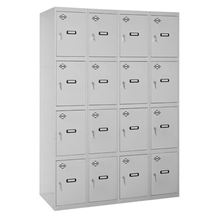 Vestiaire métallique 1800x1600x500 - Gris - SIMON RACK - 8425437148354
