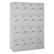 Vestiaire métallique 1800x1600x500 - Gris - SIMON RACK - 8425437148354