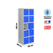 Vestiaire métallique 1800x800x500 - Gris/Bleu - SIMON RACK - 8425437148545