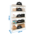 Étagère charge moyenne 300 kg 2000x1000x600 - 5 niveaux Blanc/Bois - SIMON RACK - 8425437150104