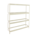 Étagère mobile charge moyenne 400kg - 2000x1200x600 - 4 niveaux Blanc - SIMON RACK - 8425437150395