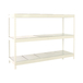 Étagère mobile charge moyenne 400kg - 2000x1500x750 - 3 niveaux Blanc - SIMON RACK - 8425437150982