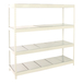 Étagère mobile charge moyenne 400kg - 2000x1500x750 - 4 niveaux Blanc - SIMON RACK - 8425437151019