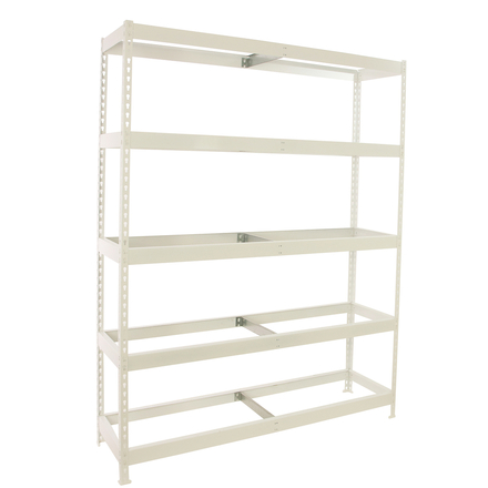 Étagère mobile charge moyenne 400kg - 2000x1800x450 - 5 niveaux Blanc - SIMON RACK - 8425437151132