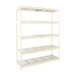 Étagère mobile charge moyenne 400kg - 2000x1800x600 - 5 niveaux Blanc - SIMON RACK - 8425437151279
