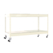 Étagère mobile charge moyenne 75kg - 975x1200x750 - 2 niveaux Blanc - SIMON RACK - 8425437151729