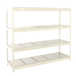Étagère charge moyenne 500 à 600kg - 2000x2400x750 - 4 niveaux Blanc - SIMON RACK - 8425437153464