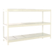 Étagère charge moyenne 500 à 600kg - 2000x2400x900 - 3 niveaux Blanc - SIMON RACK - 8425437153525
