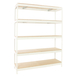Étagère charge moyenne 500 à 600kg - 2000x2400x900 - 5 niveaux Blanc/Bois - SIMON RACK - 8425437153570