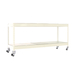 Étagère mobile charge moyenne 75kg - 975x1500x450 - 2 niveaux Blanc - SIMON RACK - 8425437154140
