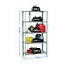 Rayonnage bois-métal léger sans vis 2000x1000x500 - 5 niveaux Gris/Bois - SIMON RACK - 8435104908075