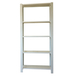 Rayonnage de bureau charge légère sans vis 2100x900x300 - 5 niveaux Blanc - SIMON RACK - 8435104914267