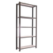 Rayonnage de bureau charge légère sans vis 2100x900x400 - 5 niveaux Gris/Blanc - SIMON RACK - 8435104916285