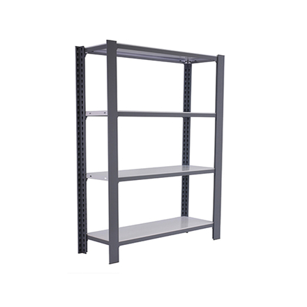 Rayonnage de bureau charge légère sans vis 1500x900x400 - 4 niveaux Gris/Blanc - SIMON RACK - 8435104916568