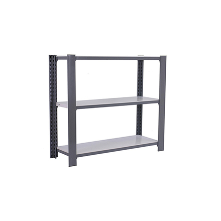 Rayonnage de bureau charge légère sans vis 1000x900x400 - 3 niveaux Gris/Blanc - SIMON RACK - 8435104916841