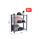 Rayonnage de bureau charge légère sans vis 1000x900x400 - 3 niveaux Gris/Blanc - SIMON RACK - 8435104916841