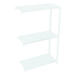 Rayonnage de bureau charge légère sans vis 1000x900x400 - 3 niveaux Gris - SIMON RACK - 8435104916957