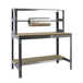 Kit établi Bricolage - 1445x1510x760 - 3 niveaux Gris/Bois - SIMON RACK - 8435104919798
