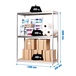 Étagère mobile charge moyenne 400kg - 2000x1200x450 - 3 niveaux Galvanisé - SIMON RACK - 8435104922705