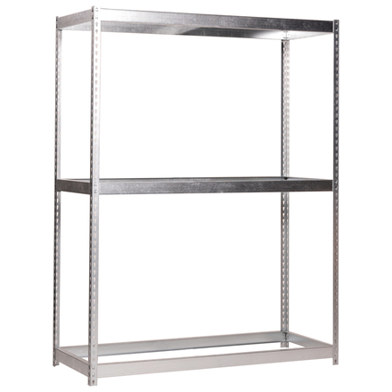 Étagère mobile charge moyenne 400kg - 2000x1200x600 - 3 niveaux Galvanisé - SIMON RACK - 8435104922712