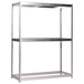 Étagère mobile charge moyenne 400kg - 2000x1200x600 - 3 niveaux Galvanisé - SIMON RACK - 8435104922712