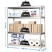 Étagère charge moyenne 500 à 600kg - 2000x1500x450 - 4 niveaux Bois - SIMON RACK - 8435104925140