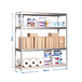 Étagère charge moyenne 500 à 600kg - 2000x1800x600 - 4 niveaux Bois - SIMON RACK - 8435104925201