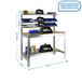 Kit établi Bricolage - 1445x1510x760 - 5 niveaux Bois - SIMON RACK - 8435104931875