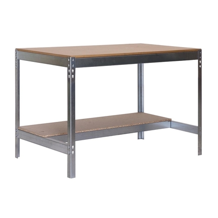 Kit établi Bricolage - 842x1210x760 - 2 niveaux Bois - SIMON RACK - 8435104931912