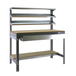 Kit établi Bricolage - 1445x1210x610 - 5 niveaux Gris/Bois - SIMON RACK - 8435104932391
