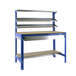 Kit établi Bricolage - 1445x1210x610 - 5 niveaux Bleu/Bois - SIMON RACK - 8435104932414