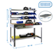 Kit établi Bricolage - 1445x1510x760 - 5 niveaux Gris/Bois - SIMON RACK - 8435104932421