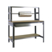 Kit établi Bricolage - 1445x1210x760 - 3 niveaux Gris/Bois - SIMON RACK - 8435104932667