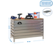 Kit établi Bricolage - 842x910x610 - 1 niveau Bois - SIMON RACK - 8435104932889