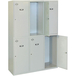 Vestiaire métallique monté 1800x900x500 - Gris - SIMON RACK - 8435104935095