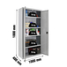 Vestiaire métallique monté 1800x1000x400 - 4 niveaux Gris - SIMON RACK - 8435104935644