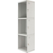 Vestiaire métallique 1800x400x500 - Gris - SIMON RACK - 8435104936320
