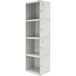 Vestiaire métallique 1800x300x500 - Gris - SIMON RACK - 8435104936344
