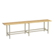 Banc de vestiaire 475x2000x320 - Bois - SIMON RACK - 8435104936450