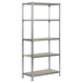 Rayonnage bois-métal léger sans vis 1800x800x300 - 5 niveaux Bois - SIMON RACK - 8435104937266