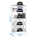 Rayonnage bois-métal léger sans vis 2000x1100x400 - 5 niveaux Bois - SIMON RACK - 8435104937341