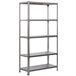 Étagère en kit charge légère sans vis 1800x800x300 - 5 niveaux Galvanisé - SIMON RACK - 8435104937471