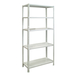 Étagère en kit charge légère sans vis 1800x800x400 - 5 niveaux Blanc - SIMON RACK - 8435104937488