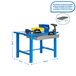 Kit établi mobile Bricolage - 830x1500x730 - 1 niveau Bleu - SIMON RACK - 8435104938508