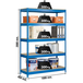 Étagère charge moyenne 300 kg 2000x1000x600 - 5 niveaux Bleu/Bois - SIMON RACK - 8435104938577