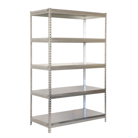 Étagère charge moyenne 300 kg 2000x1000x450 - 5 niveaux Galvanisé - SIMON RACK - 8435104938720