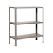 Rayonnage intérieur 900x800x300 - 3 niveaux Gris - SIMON RACK - 8435104938775