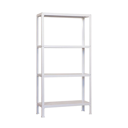 Rayonnage intérieur 1600x800x300 - 4 niveaux Blanc - SIMON RACK - 8435104938829