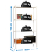 Rayonnage intérieur 1600x800x300 - 4 niveaux Blanc - SIMON RACK - 8435104938829
